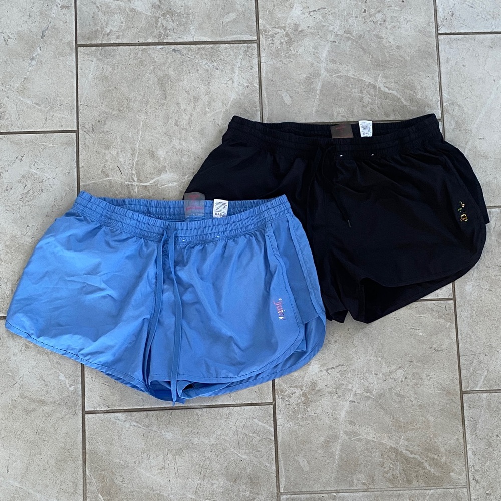 Juicy Couture Sport Lot of 2 Track Shorts XL